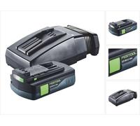 Festool Energy Set 1x BP 18 Li 3.0 C Batterie 18 V 3.0 Ah / 3000 mAh Li-Ion ( 577658 ) + TCL 6 Ladegert ( 201135 )