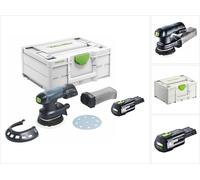 Festool ETSC 125-Basic Ponceuse excentrique sans fil 18 V 125 mm Brushless + 1x batterie 3,0 Ah + Systainer - sans chargeur