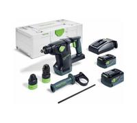 Festool Perforateur burineur KHC 18 5,0 EBI-Plus sans fil 18 V 5,0 Ah SDS-Plus