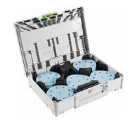 Festool Festool Systainer³ pour abrasifs SYS-STF D125 GR-Set Grenat Quantité:1