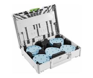 Festool Festool Systainer³ pour abrasifs SYS-STF D125 GR-Set Grenat Quantité:1
