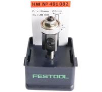 Festool Fraise à affleurer à roulement HW S8 D19/20WM Z2, Ø 19 mm, queue 8 mm