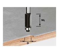 Festool Fraise à affleurer HW S8 D12,7/NL25 - 491027