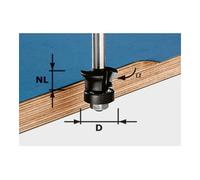 Festool Fraise à chanfreiner/affleurer HW S8 D24/0° +45° Quantité:1