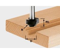 Festool Fraise à quart de rond HW tige 8 mm HW S8 D23/R6
