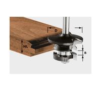 Festool Fraise contre-profil pour languette HW S8 D43/21 A/KL Quantité:1