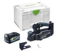 Festool HLC 82 EB-Basic Rabot sans fil 18 V 82 mm Brushless + 1x batterie 5,0 Ah + Systainer - sans chargeur