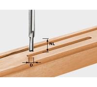 Festool HW S8 D6/14 Écrou 6 x 14 x 55 x 8 mm ( 490955 ) pour Dfonceuse OF 900, OF 1000, OF 1010, OF 1010 R, OF 1400, OF 2000, OF 2200