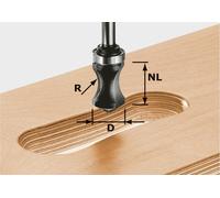 Festool HW S8 R16/NL32 Griffleistenfrser 19 x 19 x 68 x 16 x 8 mm ( 491033 ) fr Dfonceuse OF 900, OF 1000, OF 1010, OF 1010 R, OF 1400, OF 2000, OF 2200