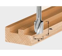 Festool HW Spi S8 D8/25 Spiralnutfrser 8 x 25 x 55 x 8 mm ( 490979 ) fr Dfonceuse OF 900, OF 1000, OF 1010, OF 1010 R, OF 1400, OF 2000, OF 2200