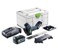 Festool ISC 240 EB-Basic Scie à matériaux isolants sans fil 18 V 240 mm + 1x batterie 5,0 Ah + chargeur rapide + Systainer