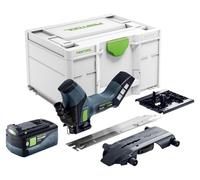 Festool ISC 240 EB-Basic Scie à métaux sans fil 18 V 240 mm + 1x batterie 5,0 Ah + Systainer - sans chargeur