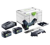 Festool ISC 240 EB-Basic Scie à métaux sans fil 18 V 240 mm + 2x batterie 5,0 Ah + chargeur + Systainer