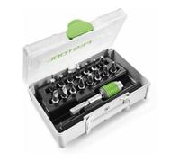 Festool Coffret d'embouts SYS3 XXS CE-MX BHS 60 - 15 embouts Acier 25 mm - 205822