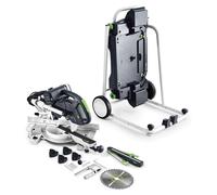 Festool KAPEX KS 60 E - UG Scie à onglets radiale avec Festool UG-KS 60 Châssis de transport ( 574788 )