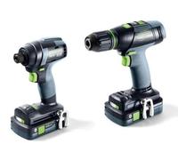Festool Kit de vissage et de perçage TID 18 HPC 4,0 I-Set T18