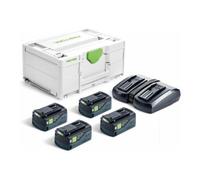 Festool Set Énergie SYS 18V 4x5,0/TCL 6 Duo