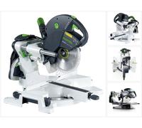 Festool KS 120 EB KAPEX Scie à onglets 1600W 260 mm ( 561283 ) + lame de scie HW