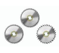 Festool Jeu de lames de scie circulaire KSB-SORT/3 W 160×20×1,8 mm Z28/Z42 Lot de 3