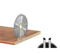 Festool Lame de scie circulaire WOOD FINE CUT HW 160x2,2x20 W48 | Disque scie circulaire 48 dents, géométrie W, max. 9 500 tr/min. Compatible avec TS 55 et TSC 55