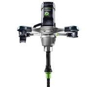 Festool Mélangeur Malaxeur MX 1600/2 RE EF HS3R - 1500 W | Malaxeur professionnel 2 vitesses avec système ErgoFix, FastFix et aspiration MX intégrée
