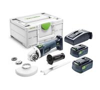 Festool Meuleuse d'angle sans fil AGC 18-125 5,0 EBI-Plus