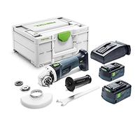 Festool Meuleuse d'angle sans fil AGC 18-125 5,2 EB-Plus 576826