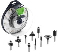 Festool OF HW Box Coffret de 10 fraises Ø8mm