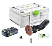 Festool OFKC 500 R3 EB-Basic : défonceuse sans fil 18 V 10 mm sans balais + 1 batterie 4,0 Ah + Systainer - sans chargeur