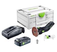 Festool OFKC 500 R3 EB-Basic Toupie d'angle sans fil 18 V 10 mm Brushless + 1 batterie 4,0 Ah + chargeur + Systainer