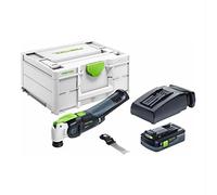 Festool Outil Oscillant VECTURO OSC 18 HPC - Kit 4,0 Ah | Multifonction sans fil 18 V - Moteur EC-TEC - Fixation StarlockMax - Systainer SYS3 inclus - Réf. 576595