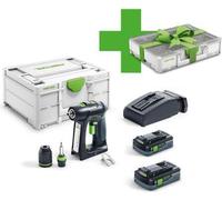 Festool Perceuse-visseuse sans fil C 18 HPC 4,0 I-Plus Organizer Edition - 577427