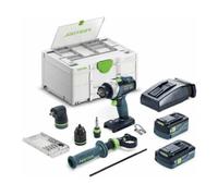 Festool Perceuse-visseuse sans fil Festool TDC 18/4 5,0/4,0 I-Set QUADRIVE Quantité:1