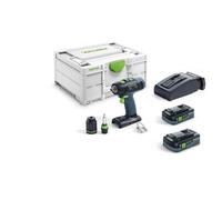 Festool Perceuse-visseuse sans fil T 18+3 HPC 4,0 I-Plus - 576446