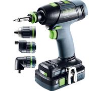 Festool Perceuse-visseuse sans fil T 18+3 HPC 4,0 I-Set
