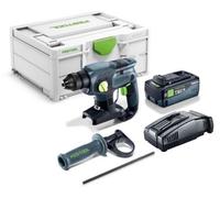 FESTOOL : Percuteur-marteau combiné sans fil KHC-S 18-Basic + Batterie BP 18 TBX 8 ASI + Adaptateur SCA 16 - Référence : 578747_H