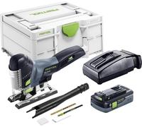 Festool PSC 420 HPC 4,0 EBI-Plus Scie sauteuse pendulaire sans fil 576525 + batterie, + chargeur 18 V 4.00 Ah