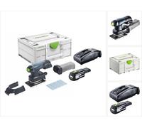 Festool RTSC 400-Basic Battery Ponceuse vibrante 18 V 80 x 130 mm brushless + 1x batterie 3,0 Ah + chargeur + systainer