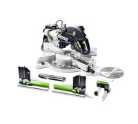Festool Scie à onglet KAPEX KS 120 REB - Scie à onglet précise | Guide à double colonne, laser à double ligne, FastFix, position spéciale du capuchon jusqu'à 120 mm