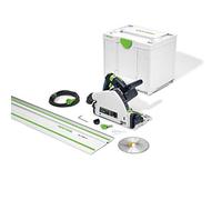 Festool TS 55 REBQ-PLUS-FS Scie plongeante 1200 W 160 mm + rail de guidage ( 576007 ) - Successeur de 561580