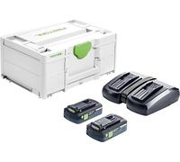 Festool Set Énergie SYS 18V 2x4,0/TCL 6 Duo