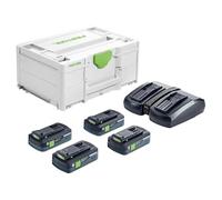 Festool Set Énergie SYS 18V 4x4,0/TCL 6 Duo