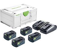Festool Set énergie SYS 18V 4x5.2/TCL 6 Duo FESTOOL - 577136