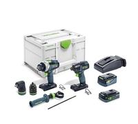 Set de vissage sans fil TID 18 5,0/4,0-Set TPC 18/4 - FESTOOL - 577654