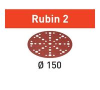 Festool Disques abrasifs StickFix Rubin 2 RU2 Ø150 mm 48 trous P100 50 pcs