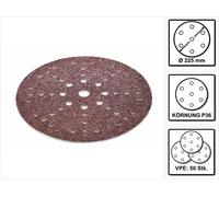 Festool STF D225/48 Disques abrasifs Saphir P36 - 225 mm pour ponçeuse à bras PLANEX - successeur de 495175 - 50 pcs. (2x 205652)