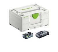Festool SYS 18V 1x8,0/SCA16 Kit énergie 1x batterie 18 V 8,0 Ah ( 577323 ) + chargeur ( 576953 ) + Systainer