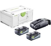 Set énergie 18V SYS 2X8,0 / SCA 16 + coffret SYSTAINER 3 - FESTOOL - 577327