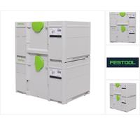 Festool SYS3 M 237 Set de Coffrets Systainer 396 x 296 x 237 mm - 21,4 l (2x 204843)