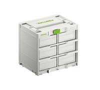 Festool SYS3-RACK 337-SET Systainer³ Rack Set Pour Systainers³ S 76 + 6x S 76 Systainer³